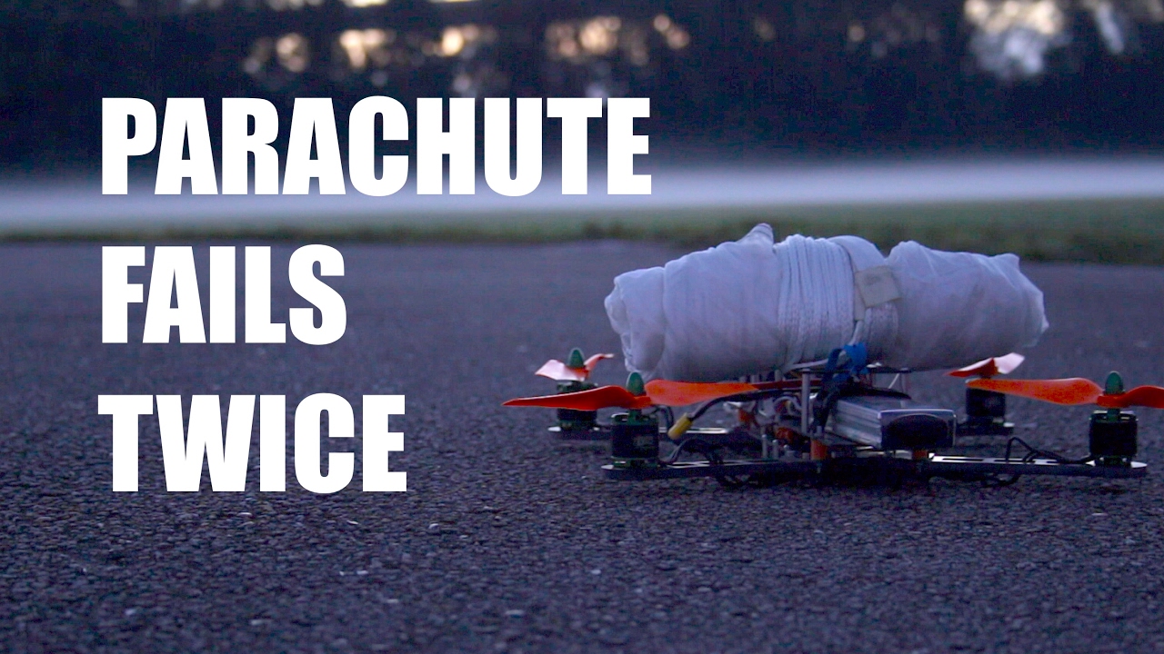 Quadcopter Parachute Fails to Deploy