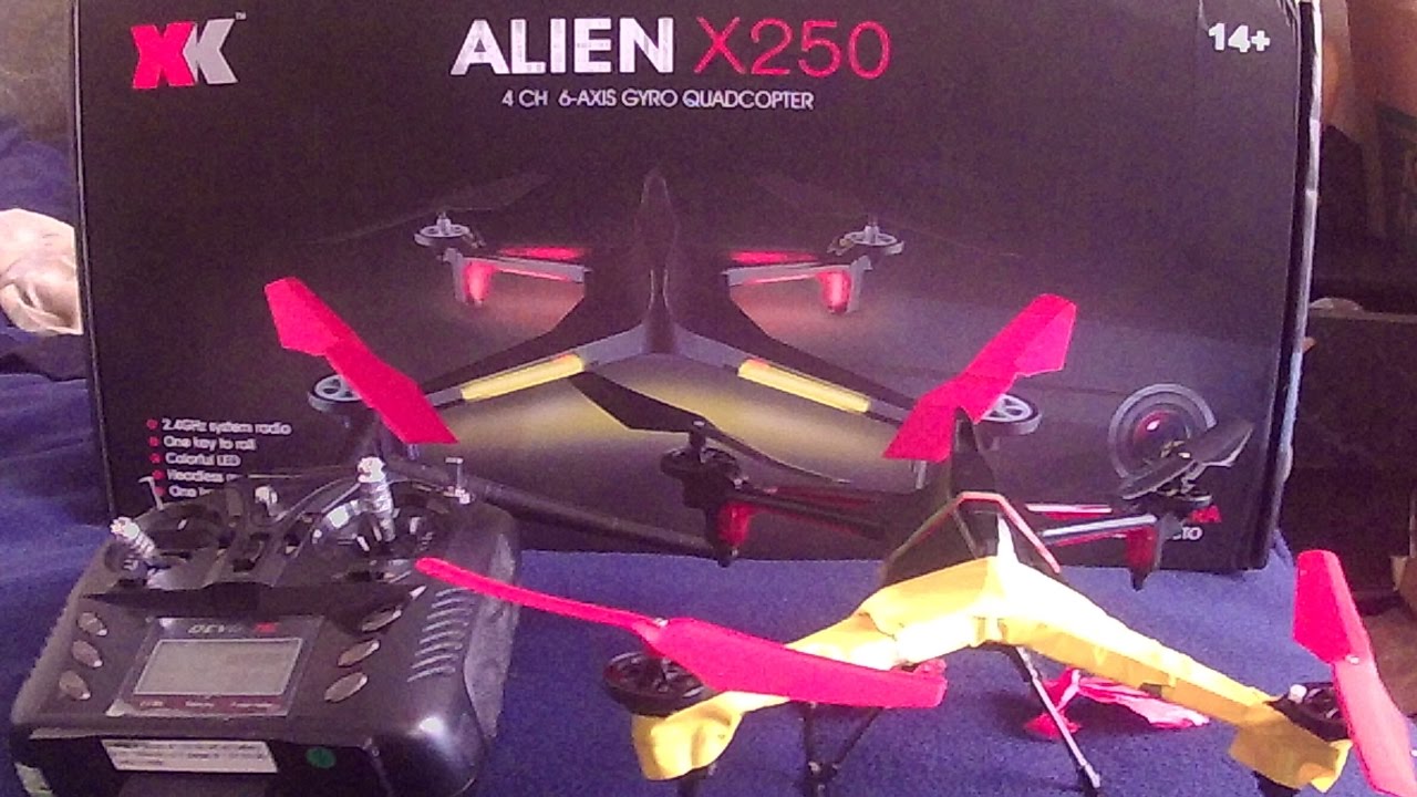 XK X250 Quadcopter Review Mods