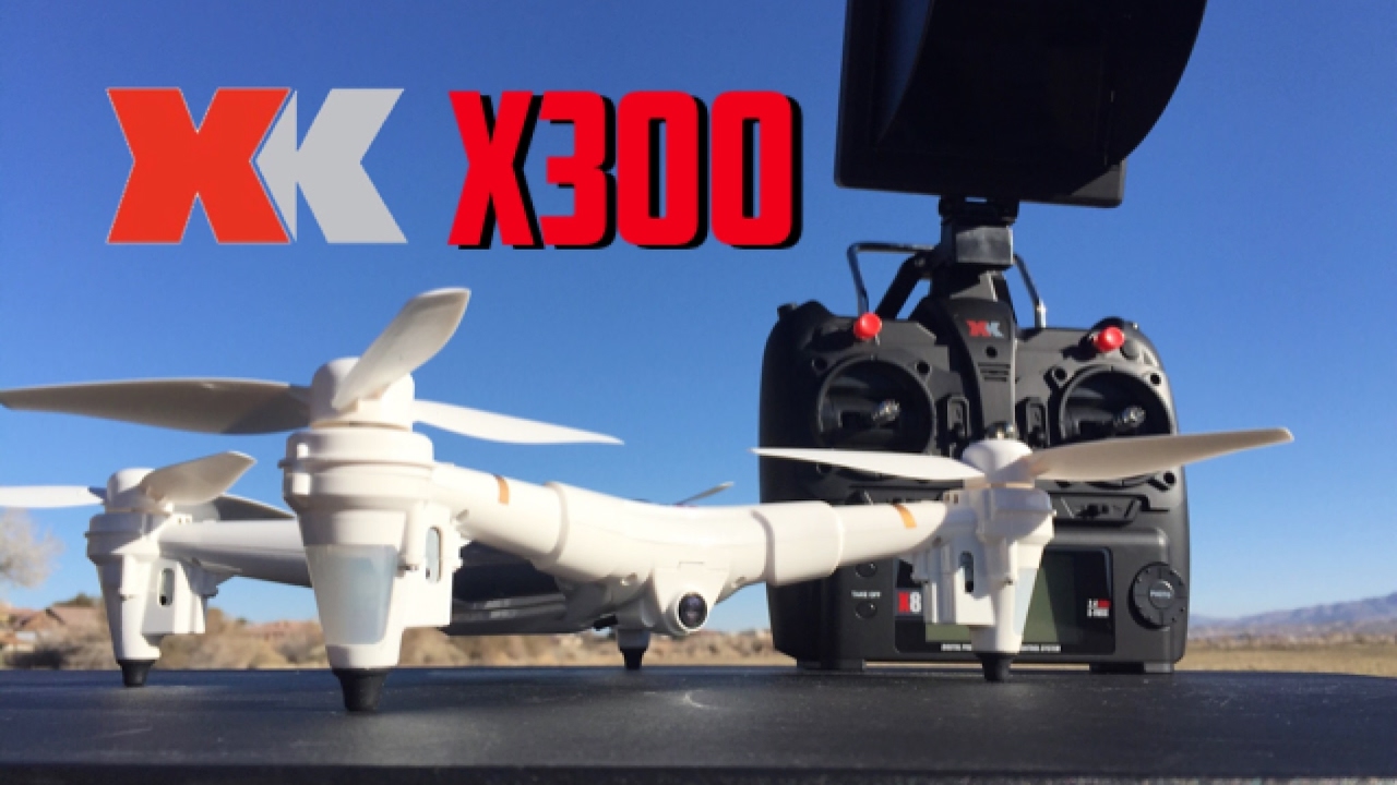 xk x300-F 5.8ghz fpv optical + barometric hold rc quadcopter