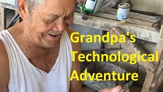 Filipino Grandpa uses an Electric Razor for the First Time – Simple life in the Philippines