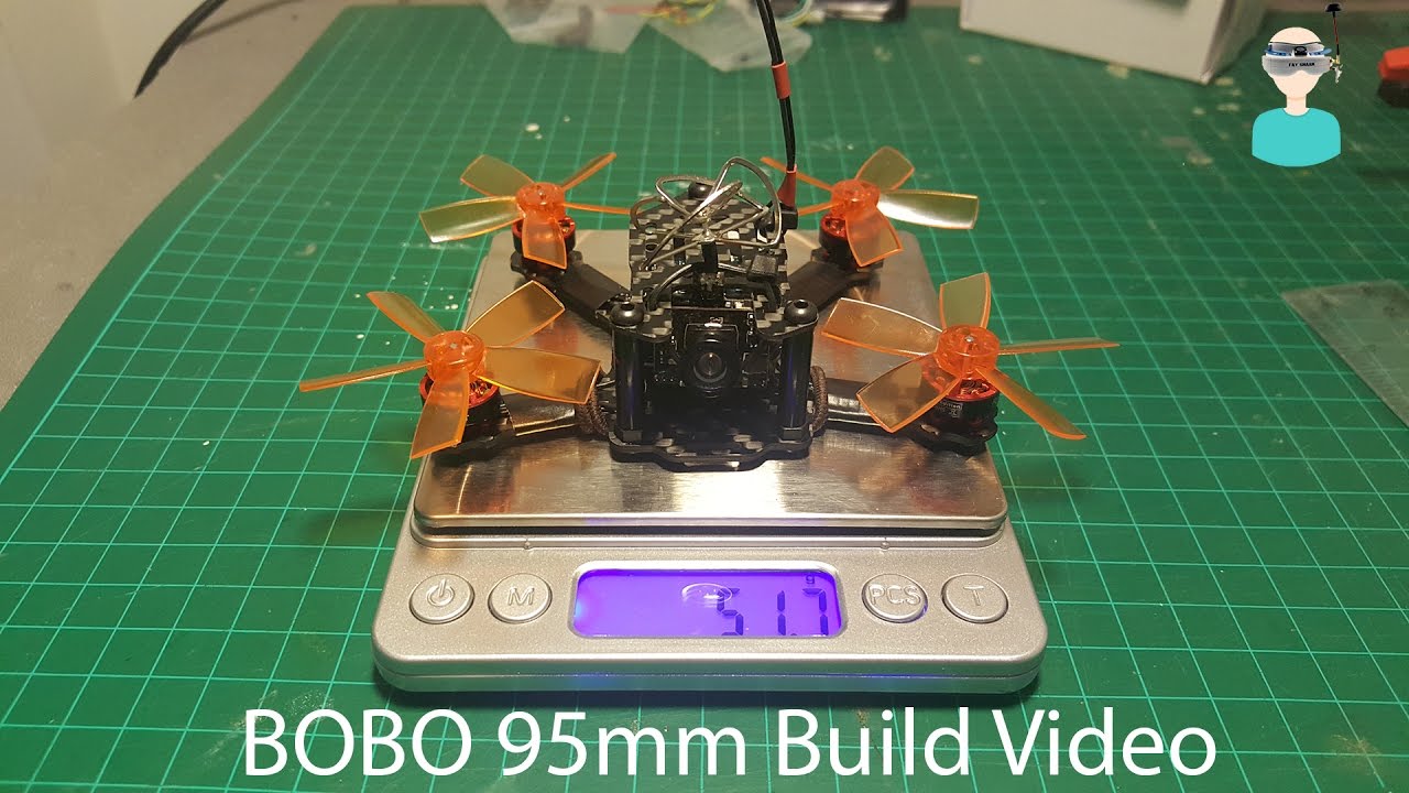 Realacc BOBO 95mm Micro Brushless Quadcopter Build Video