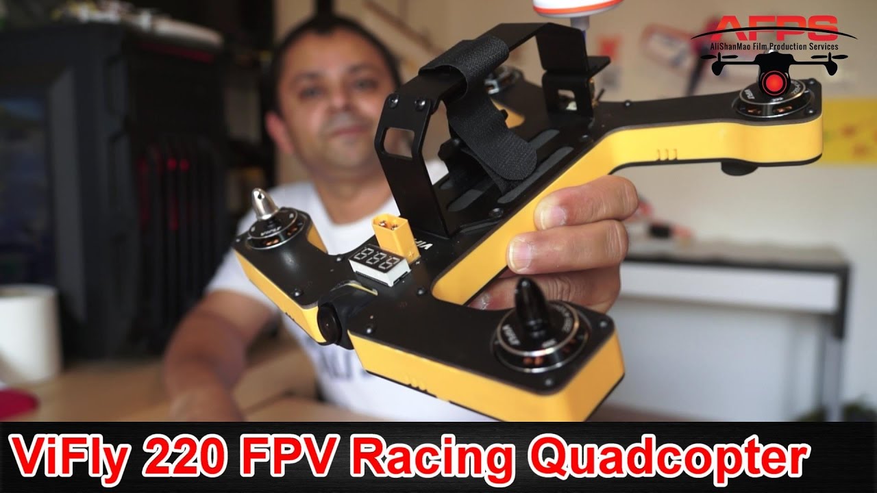 ViFly 220 FPV Racing Drone Indoor Review