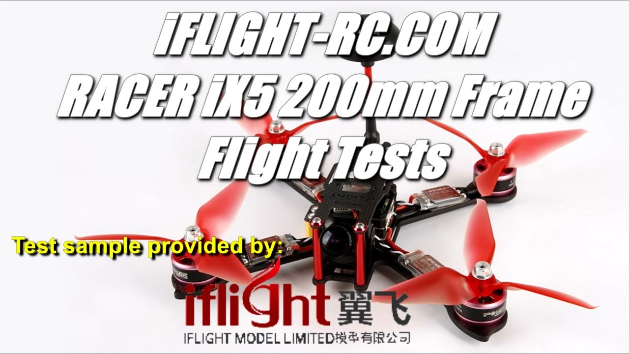 iflight-rc.com RACER iX5 5″ Build Flight Tests – Review Part 2