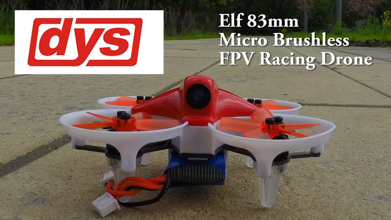 DYS ELF 83mm Micro Brushless FPV Racing Drone…Готов к полёту сразу из коробки