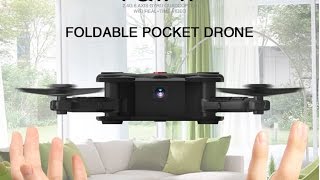 FQ777 FQ17W Foldable Pocket Drone with controller – Geekbuying.com