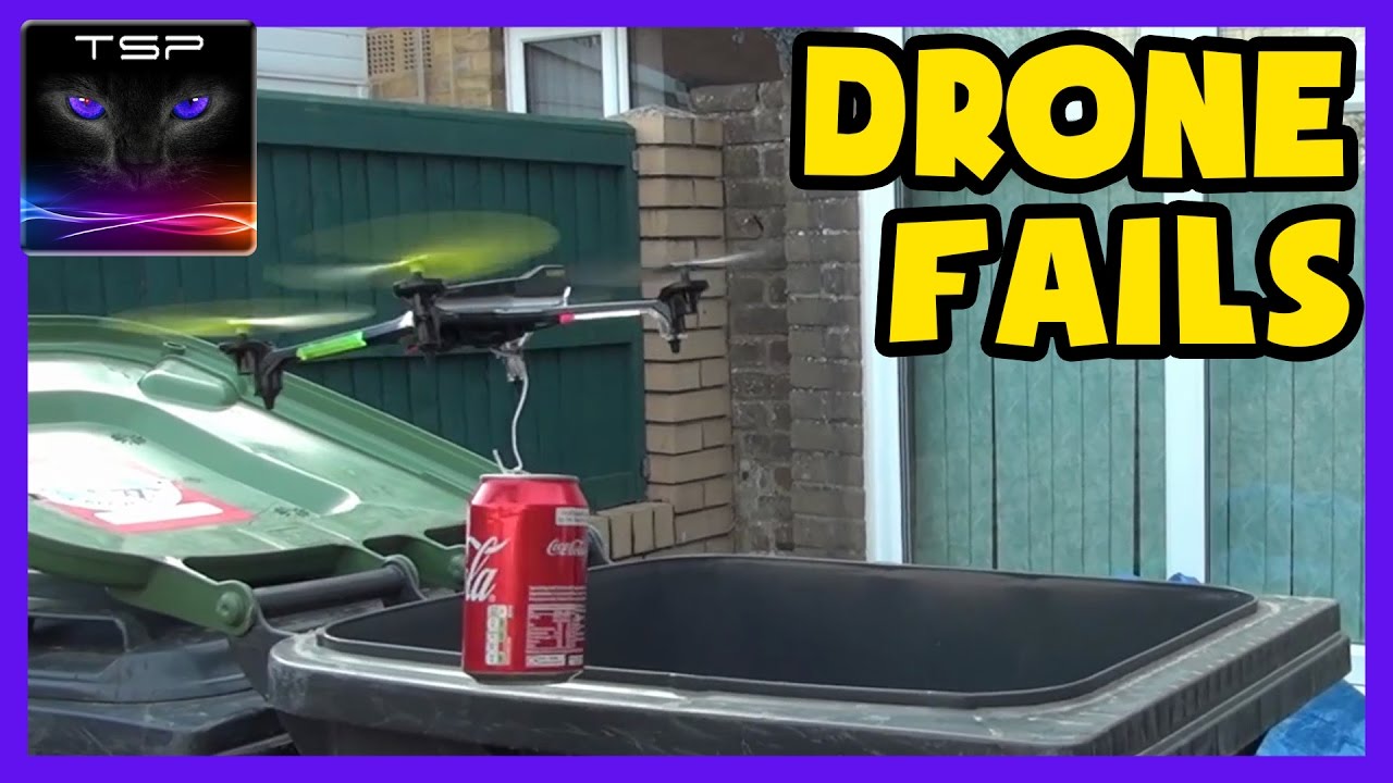 Remote Controlled Quadcopter Drone CRASHES and FAILS #1