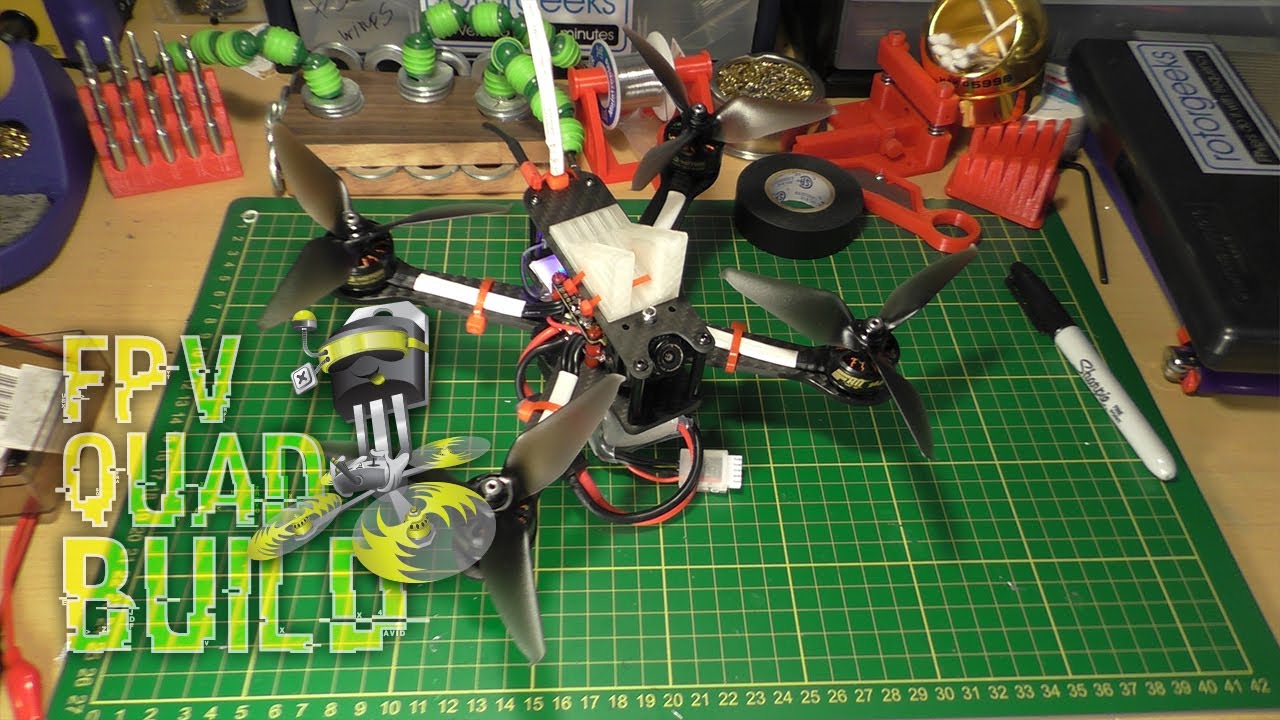 STRICTLY RACING DRONES 5″ – QUAD TUNING ♠ [ FPV DRONE BUILD ]