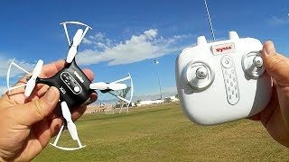 Syma X21 Altitude Hold Micro Drone Flight Test Review