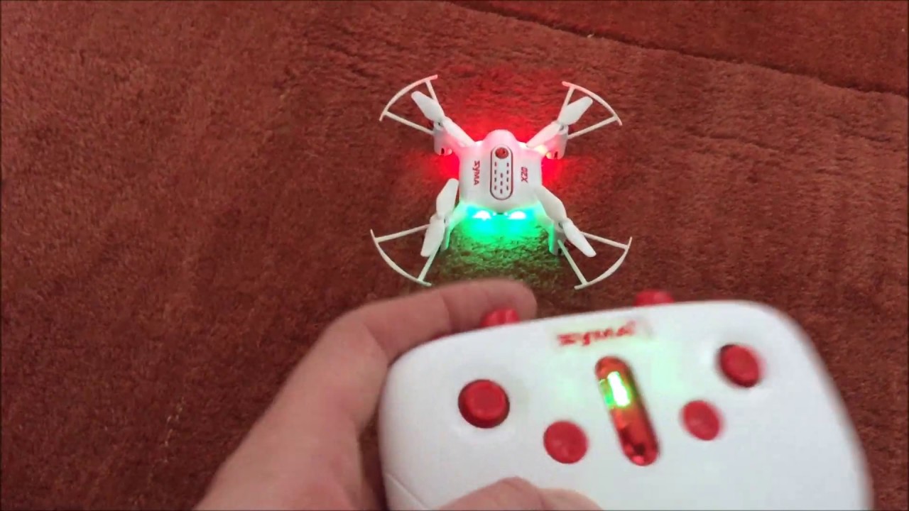 Tenergy Syma X20 Pocket Headless Quadcopter RC Drone with Altitude Holding Review