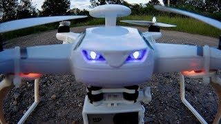 Aosenma CG035 FAST SPEED RUN testing QuadCopter Air Drone Double GPS DIY