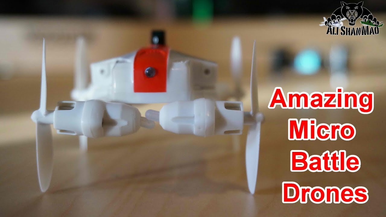 Even a 3 Years Old Kid can fly these Micro Battle Drones