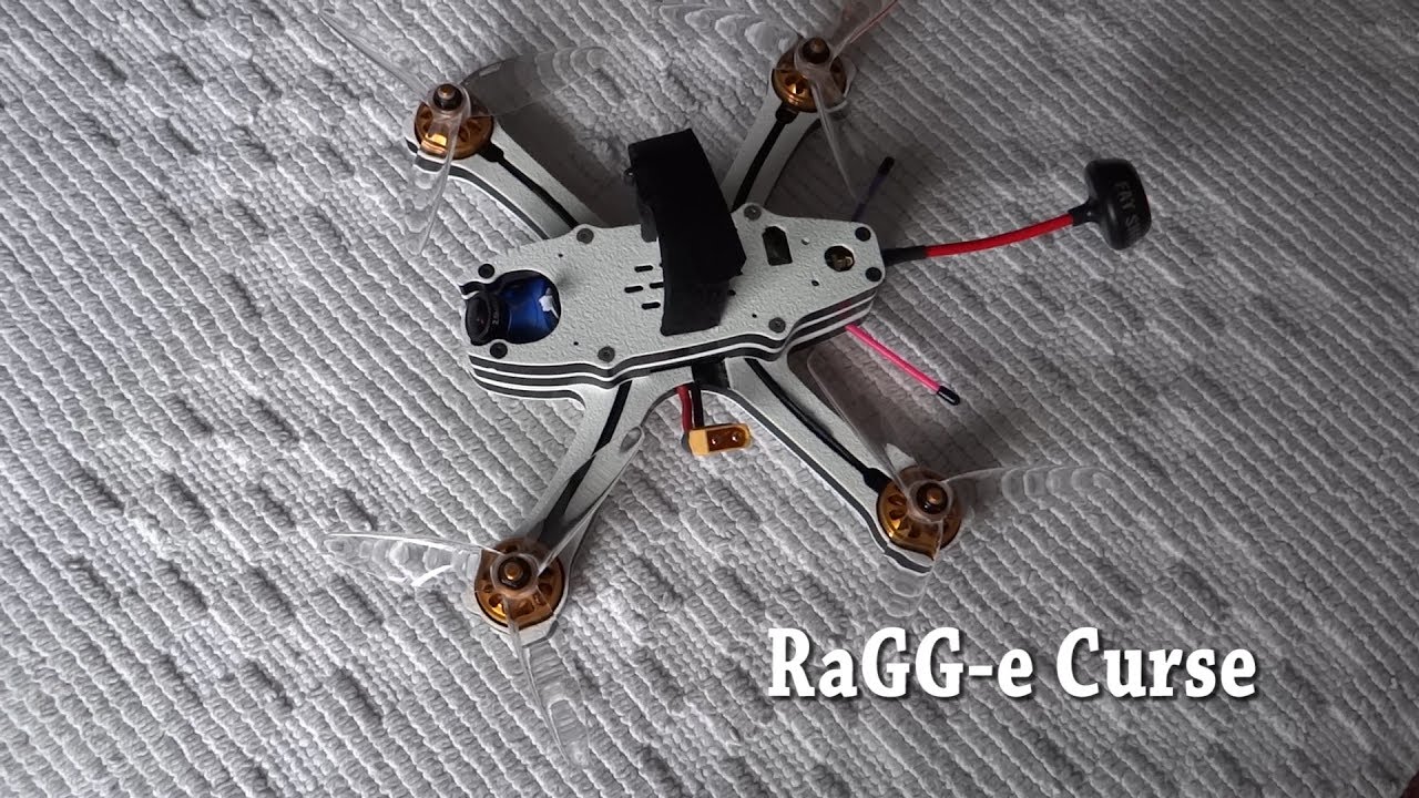 Introducing RaGG-e Curse the coolest looking FPV Quadcopter Frame