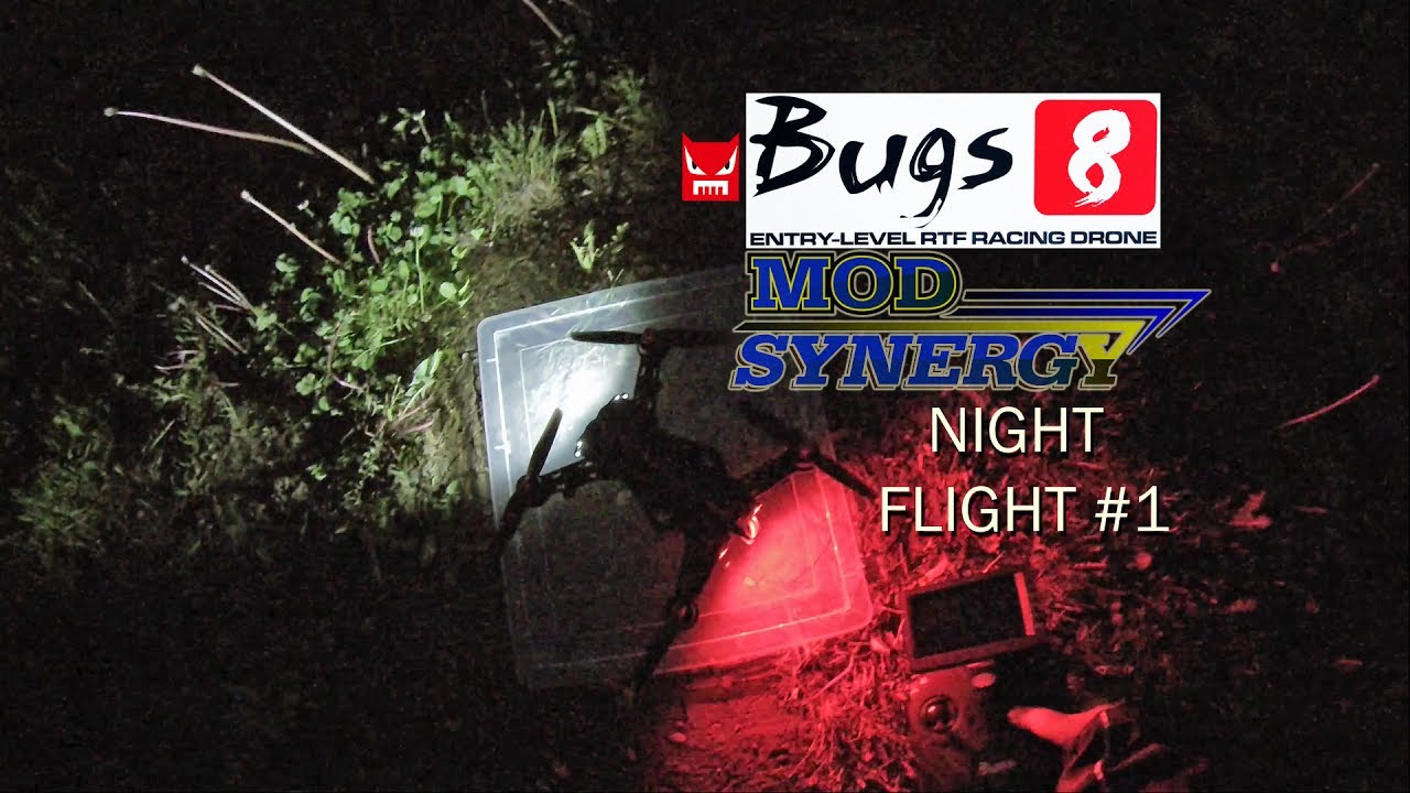 MJX BUGS 8 FPV RACING DRONE – NIGHT FLIGHT 1 [WORLD FIRST EXCLUSIVE]