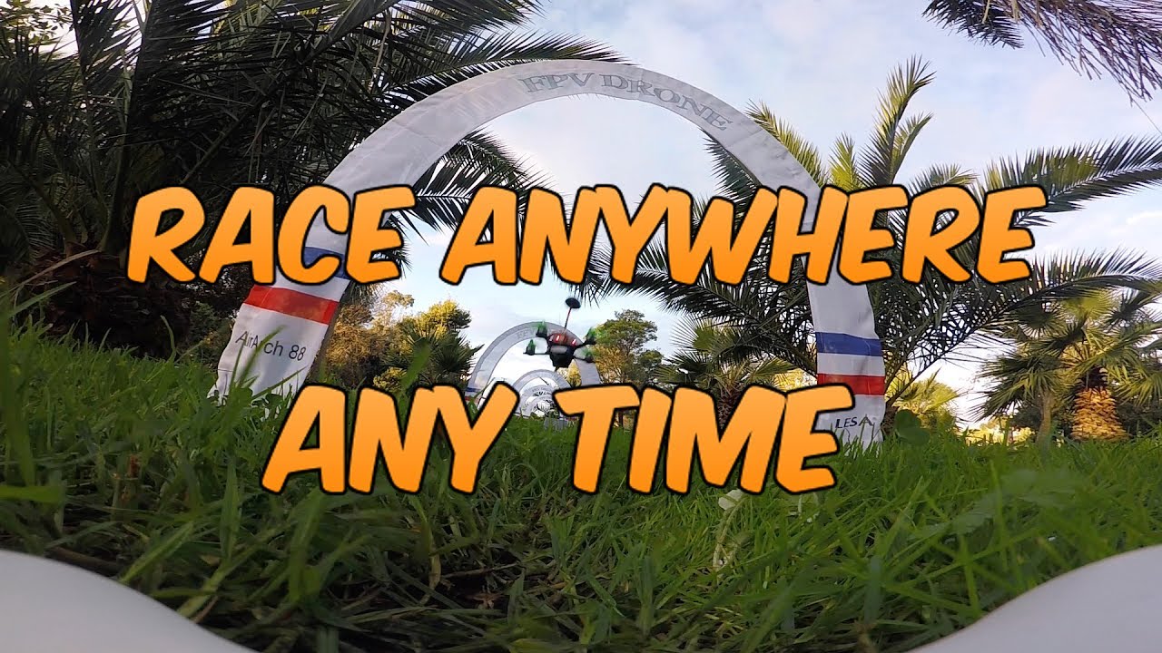 TURN YOUR YARD into an FPV racetrack. Awesome little RACE GATES