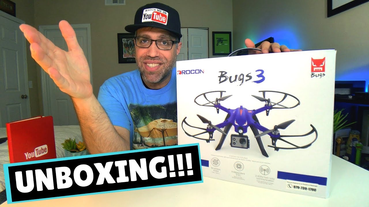 Drocon Blue Bugs 3 UNBOXING and Review