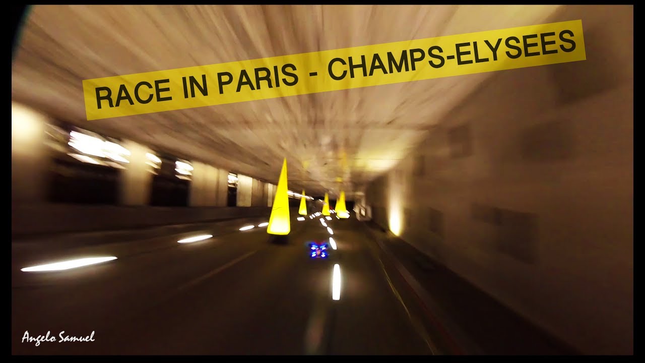 Drone Champions League in Paris Champs-Elysees – FPV Racing – 2017