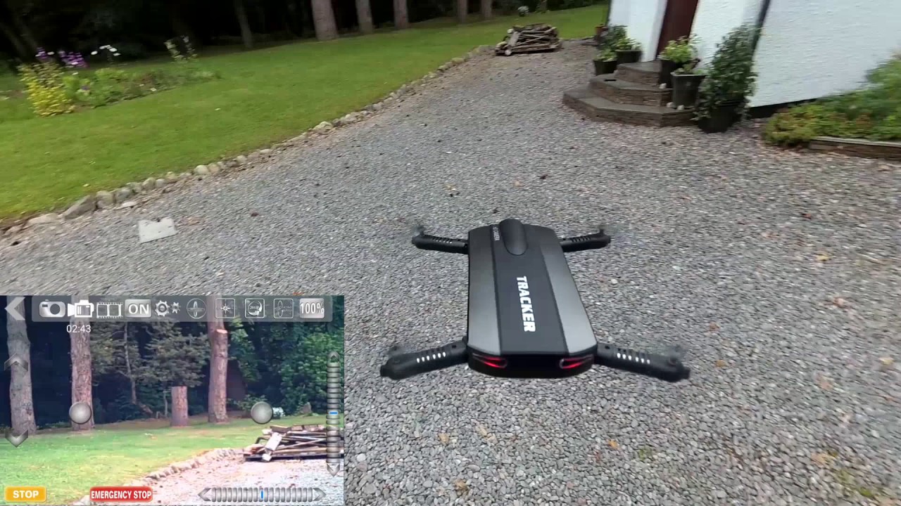 JXD 523 Tracker Folding Selfie Drone Quad, WiFi App control, Altitude hold review