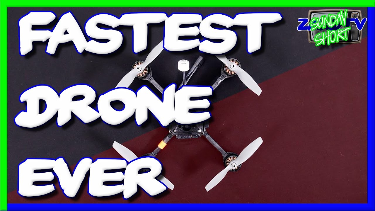 WORLDS FASTEST QUADCOPTER | Drone Race League Racer X Gunness World Record Flight | Fastest Drone