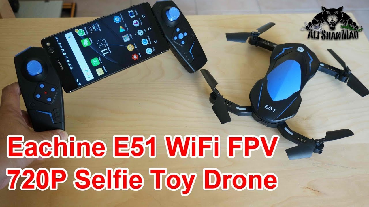Eachine E51 Folding WiFi FPV Altitude Hold Camera Quadcopter