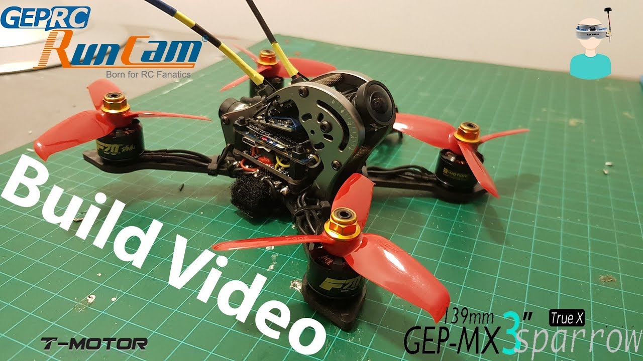 GEPRC Sparrow – GEP-MX3 – Build Video
