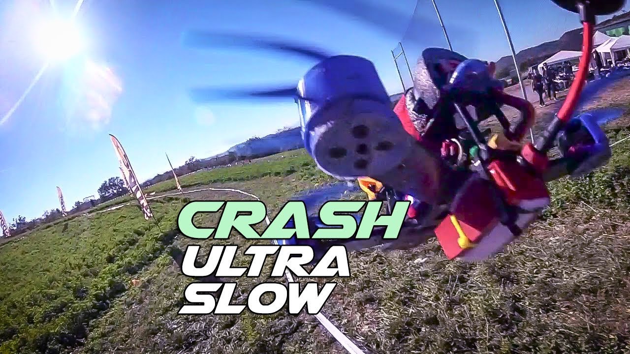 Ultra Slow Motion – FPV Drone crash