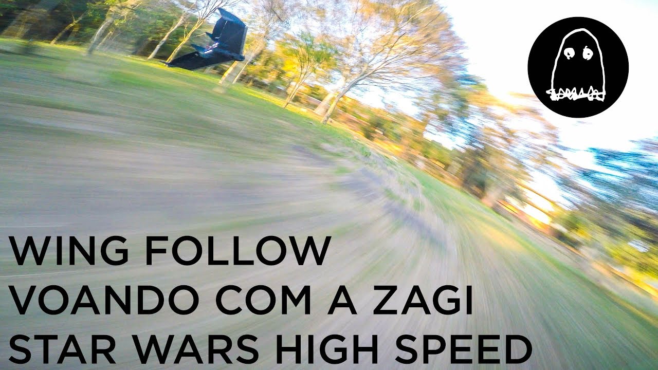 WING FOLLOW STAR WARS HIGH SPEED DRONE | FPV LIFE | DRONE RACING