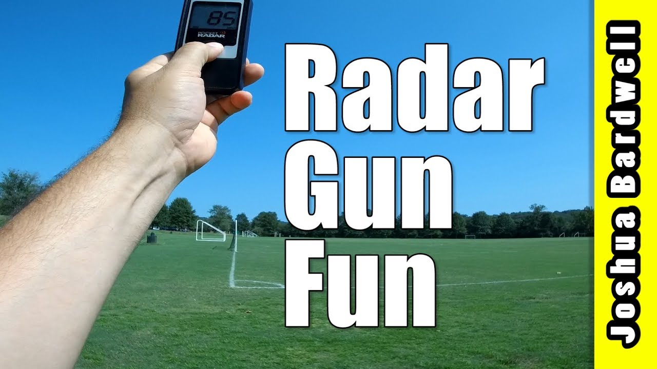 99 mph quadcopter | FUN WITH A RADAR GUN