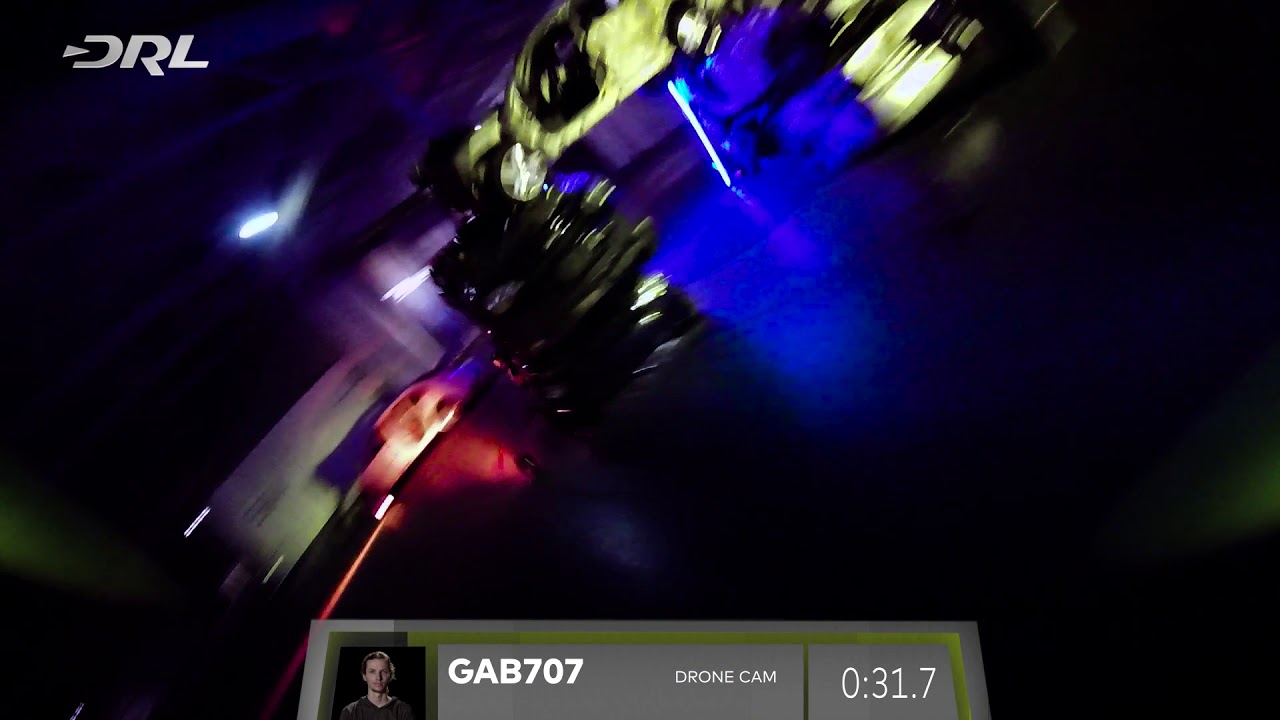 Gab707 Fastest Lap, ATL | Drone Racing League