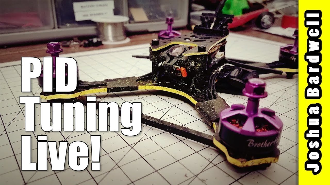 LIVE QUADCOPTER PID TUNING: Catalyst Machineworks Norris (WITH FIXED FPV FEED)