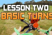 HOW TO FLY A FPV RACE DRONE. UAVFUTURES Flight School – Lesson 2 BASIC TURNS