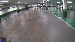 Course de drone indoor Auchan Limonest