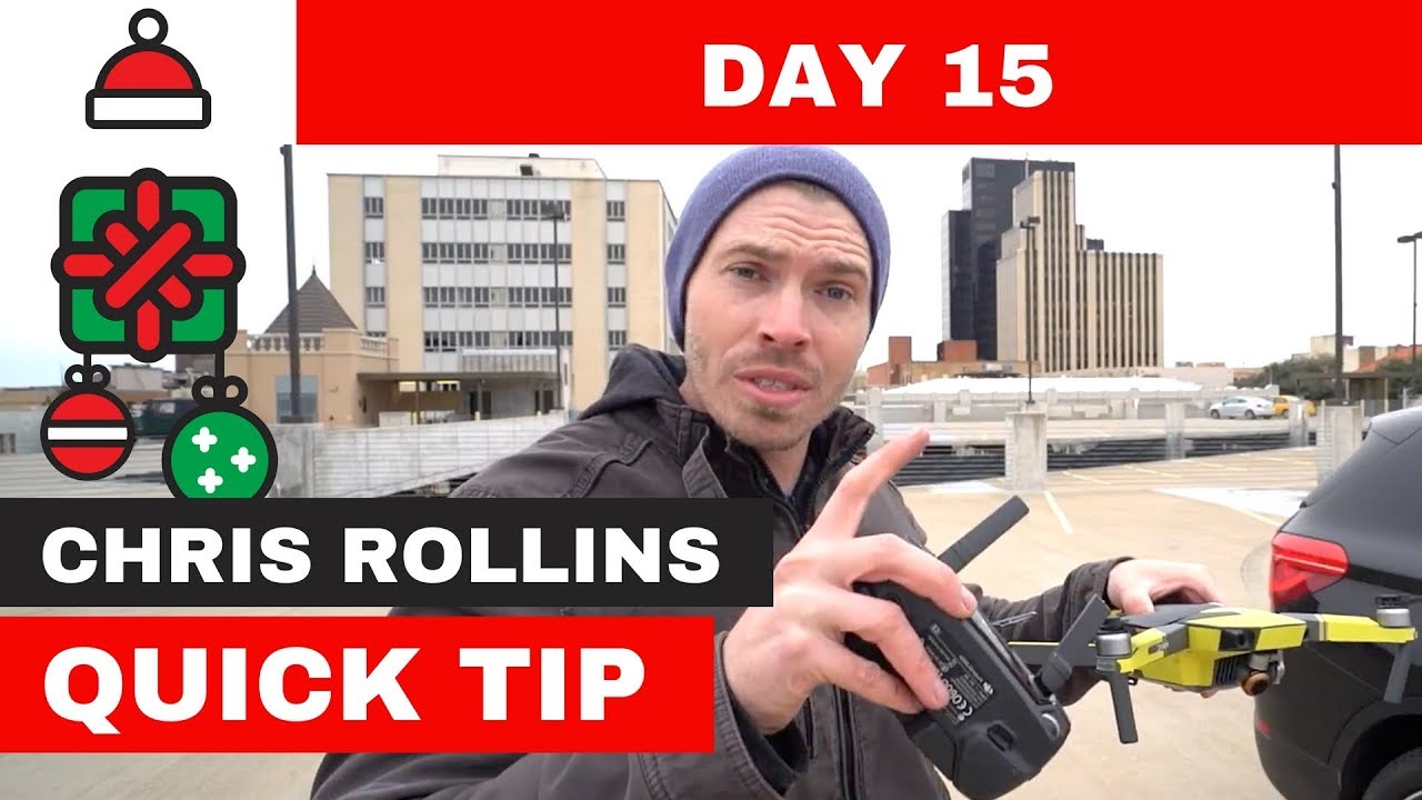 Awesome Drone Reveal Tip – 24 Drone Tips – Christmas DAY 15