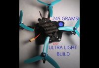 Ultra Light Quadcopter Build. 245g EASY
