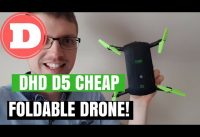 DHD D5 In-Depth Review – Wifi FPV Foldable Selfie Drone Altitude Hold – Cheapest Selfie Drone?