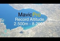 DJI Mavic Pro Record Altitude 2.500m – 8.200ft – How to check wind speed