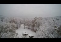 DRONE CAPTURES 1ST “””SNOW””” IN “BIRMINGHAM ALABAMA”.