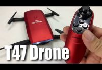 GoolRC T47 FPV Drone Foldable with Wifi Camera Live Video Review