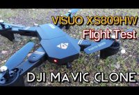 VISUO XS809HW Altitude Hold Folding FPV 720p HD Camera – REVIEW and TEST