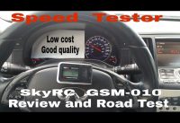 GPS Speed Meter for my wltoys A959-B and A979-B . SkyRC gsm-010. Review and Road Test