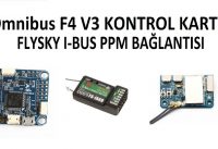 Omnibus f4 v3 kontrolcüye I-BUS ve PPM Bağlantısı