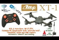 Attop XT-1 WIFI 2.4GHz, 4Ch, 6 Axis, Altitude hold, Headless, 2MP Camera (RTF) + AKK A1-OSD on board