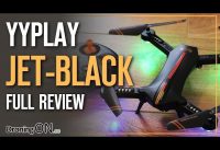 DroningON | YYPlay Jet Black Drone Review – Unboxing, Setup Flight Test