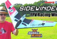 Durafly SIDEWINDER FPV Racing Wing RC airplane: ESSENTIAL RC FLIGHT TEST