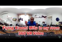 Flying Xiaomi MITU WIFI FPV RC Drone 360VR Video