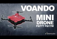 MINI DRONE FQ777 FQ17W – COR: VERMELHO.