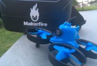 Makerfire Armor Blue Shark Micro FPV Racing Drone Altitude Hold including Goggles