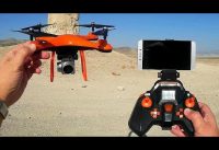 Quadcopter S10 FPV Camera Drone Flight Test Review