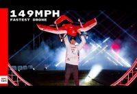 149MPH Fastest Drone Speed World Record