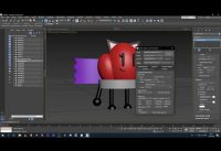 Construction of Kitty Boxing Glove models in 3D’s Max