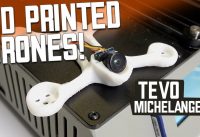 3d Printed Drones TEVO Michelangelo – FULL REVIEW with PLA, TPU, PETG, ABS